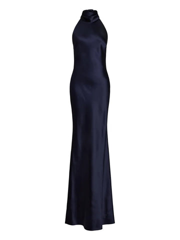 Ralph Lauren Collection Satin Finish Dress