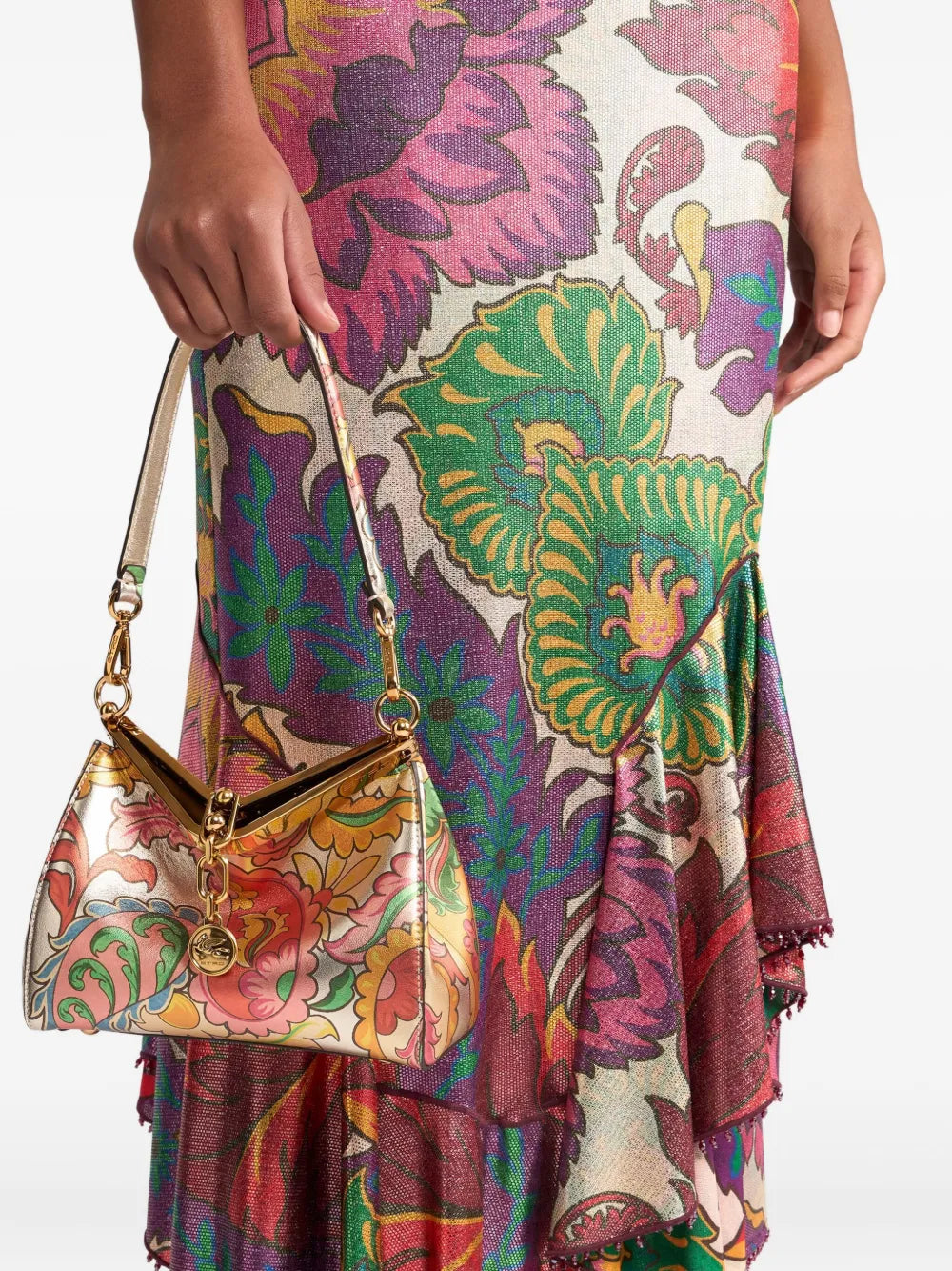 Etro Small Vela Shoulder Bag