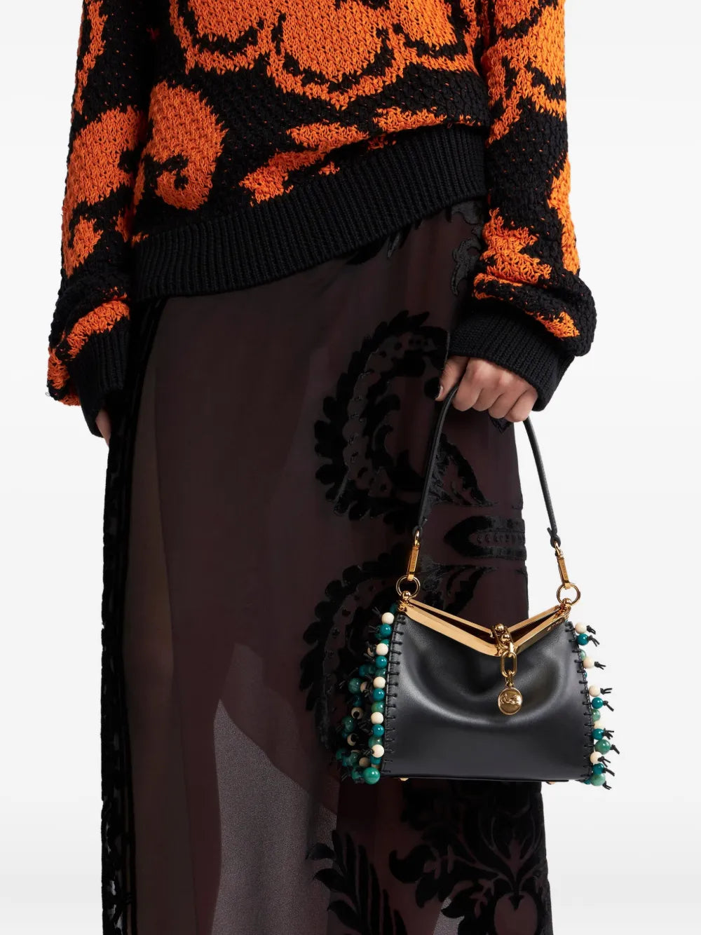 Etro Small Vela Shoulder Bag
