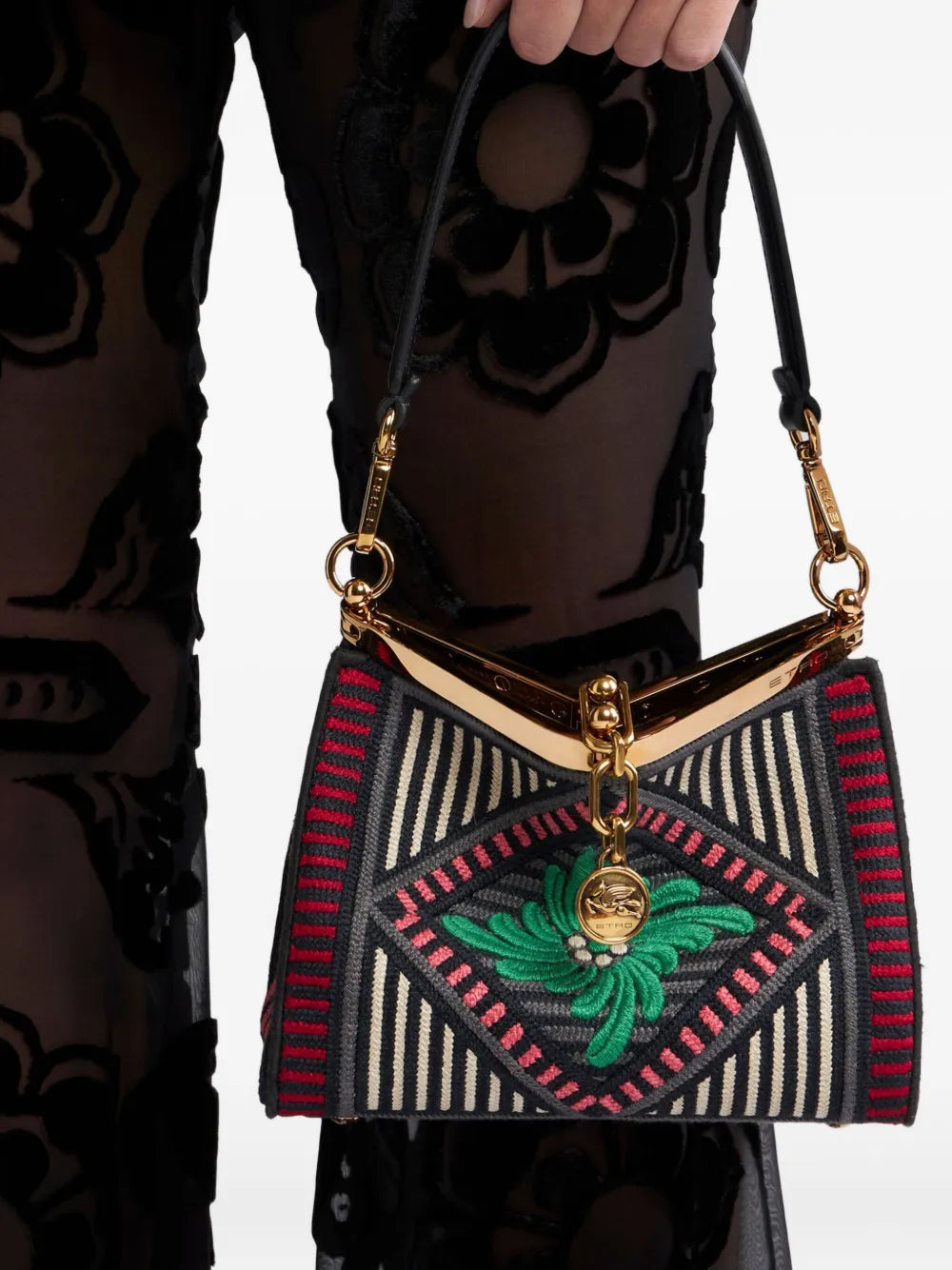 Etro Small Vela Shoulder Bag