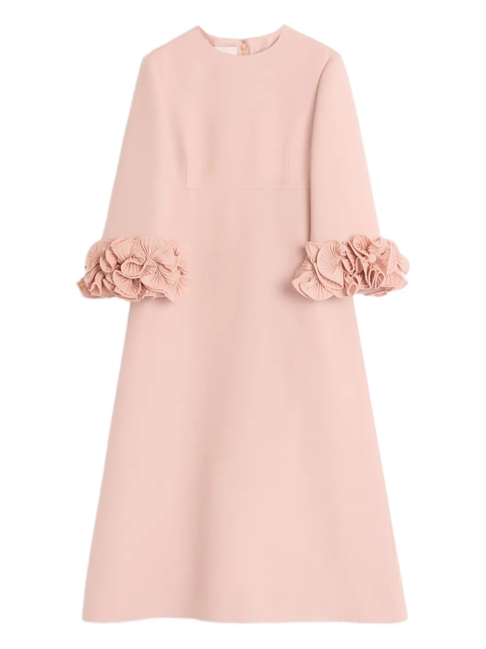Valentino Garavani Midi Crepe Couture Midi Dress