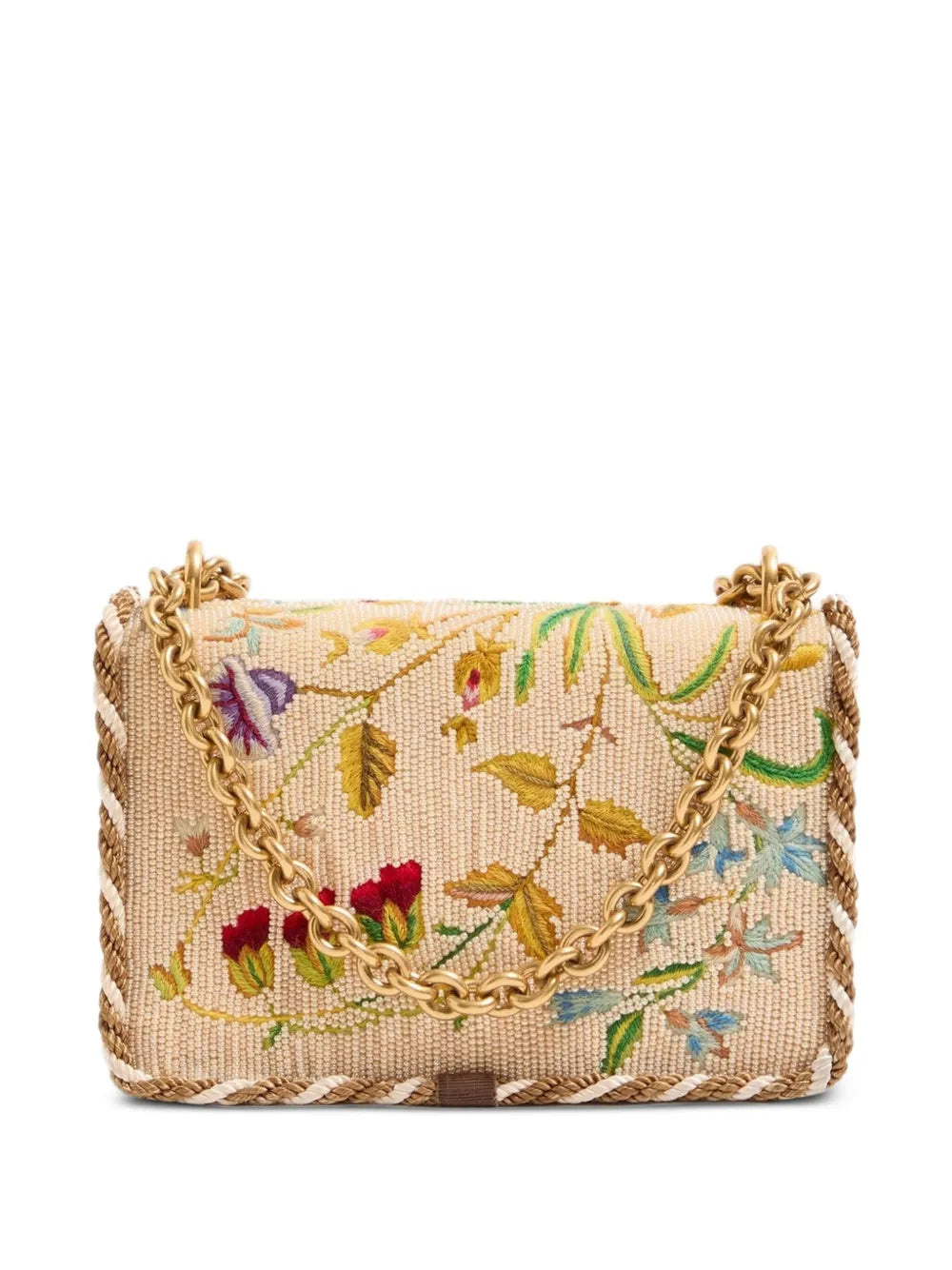 Valentino Garavani Small Vain Embroidered Shoulder Bag