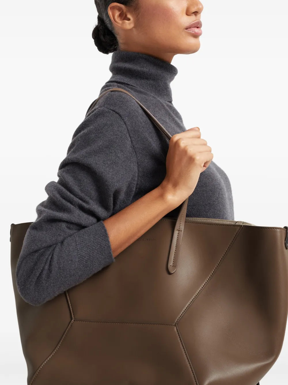 Brunello Cucinelli Duo Shoulder Bag