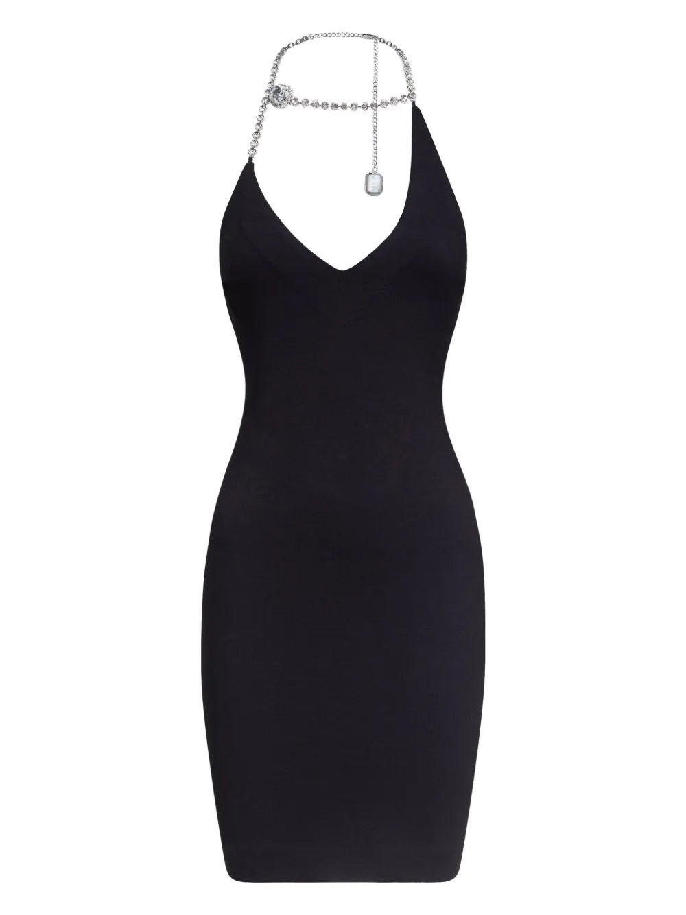 Area Crystal Embellished Minidress