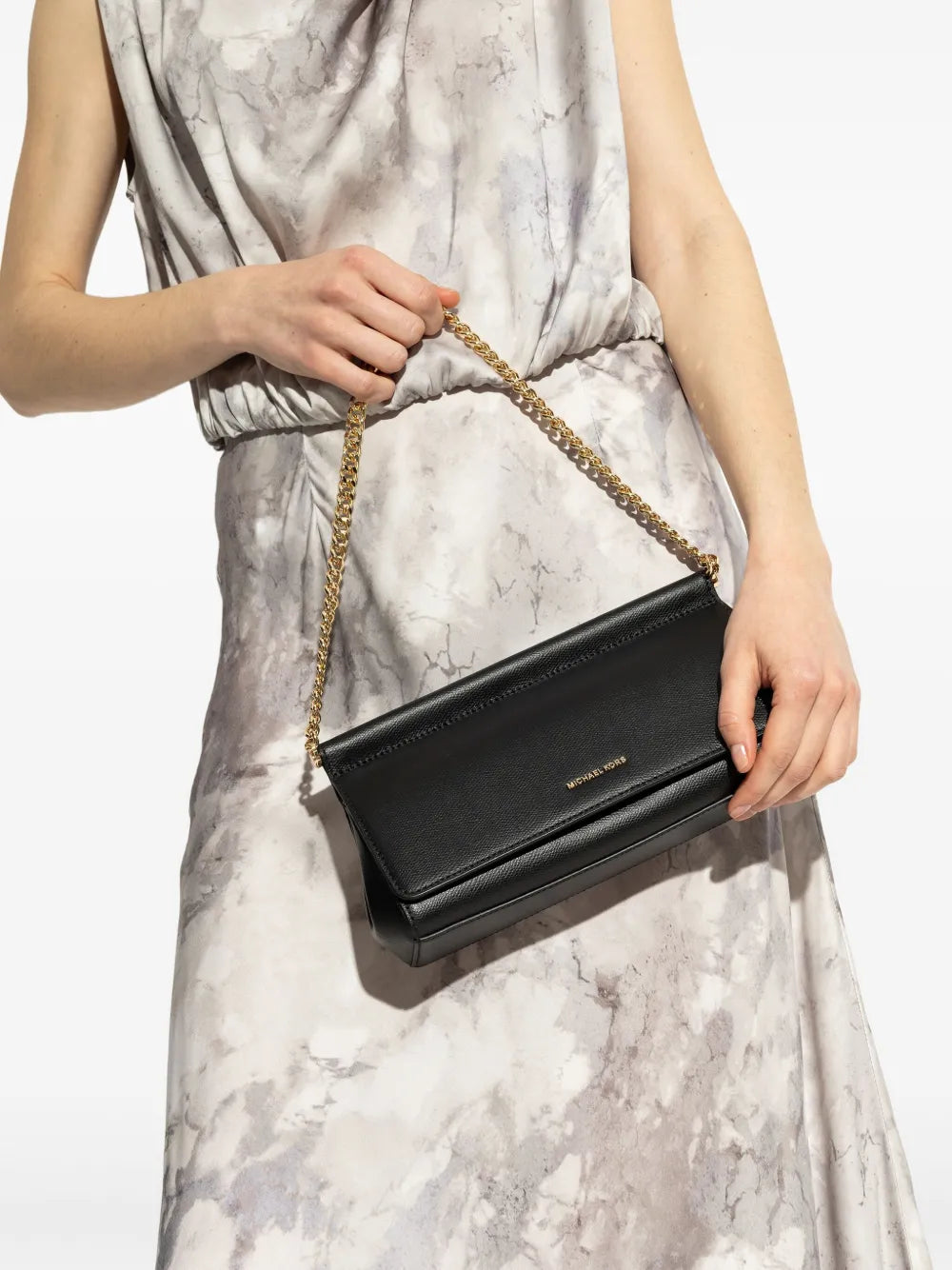Michael Kors Medium Carmine Chain Detail Shoulder Bag