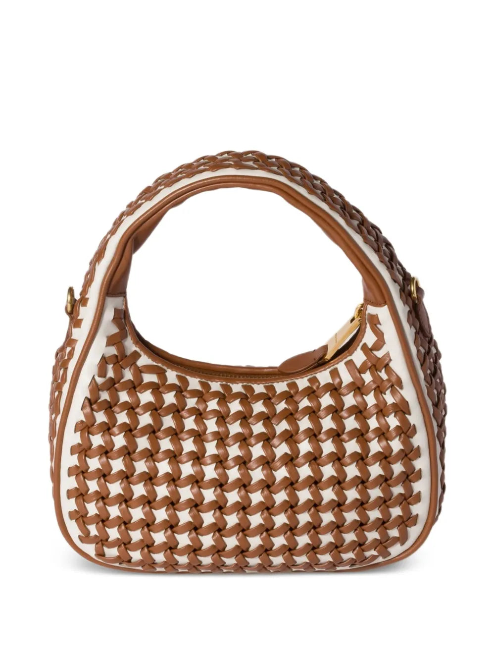 Miu Miu Wander Woven Shoulder Bag