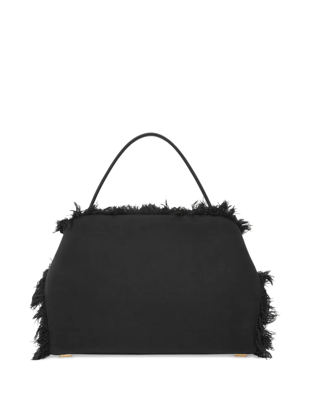 Ferragamo Large Hug Fringe Detail Shoulder Bag