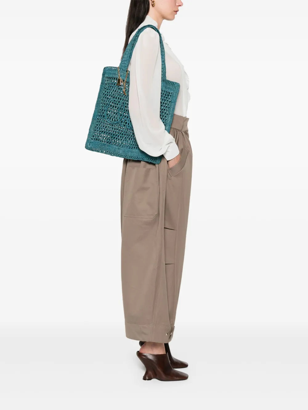 Chloe Summer Banana Tote Bag