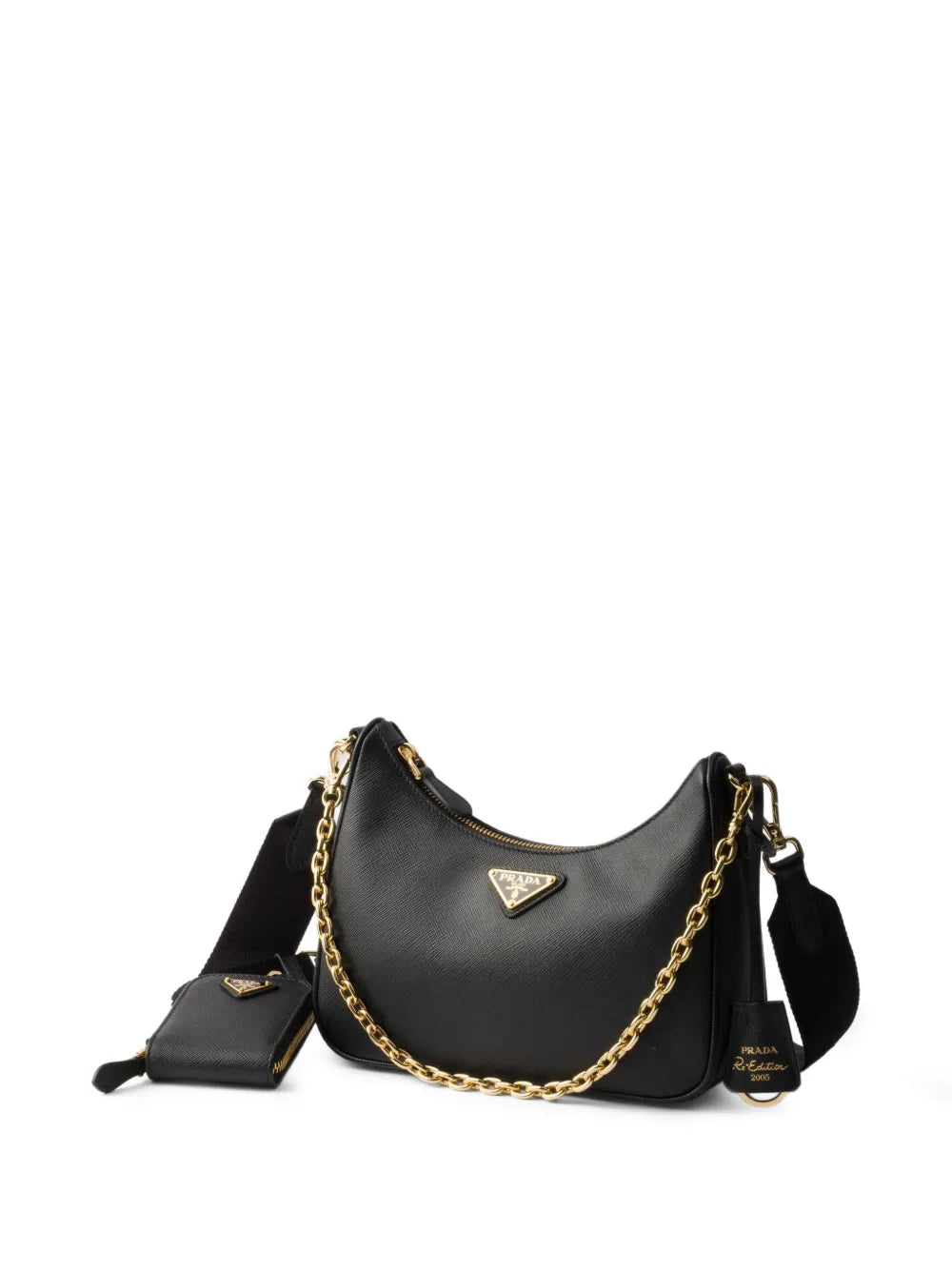 Prada Re Edition 2005 Saffiano Leather Shoulder Bag