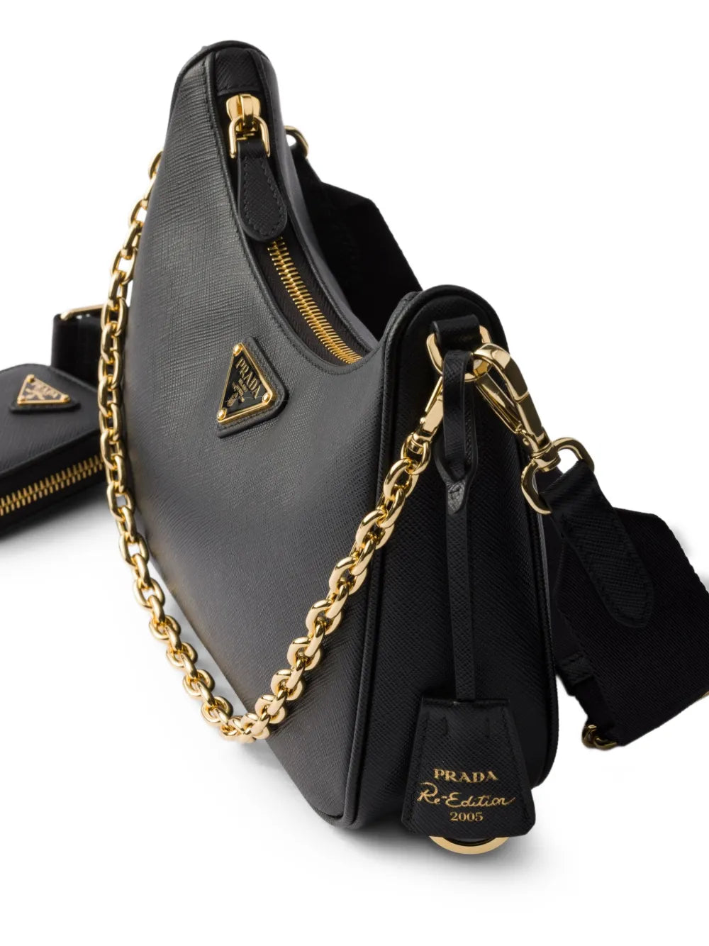 Prada Re Edition 2005 Saffiano Leather Shoulder Bag