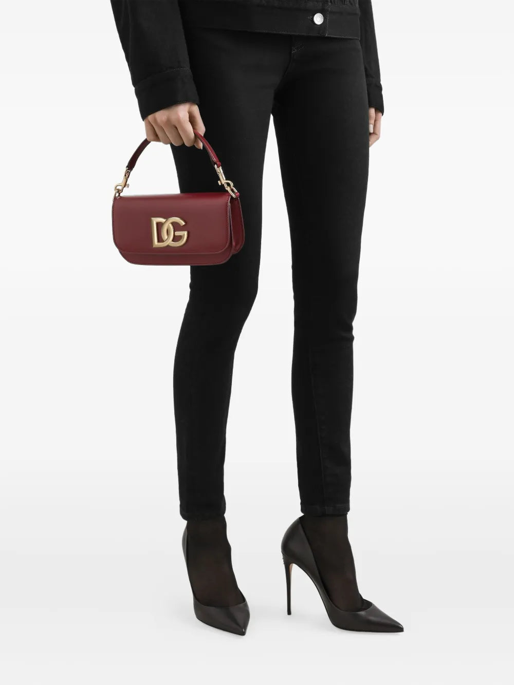 Dolce Gabbana Leather Shoulder Bag