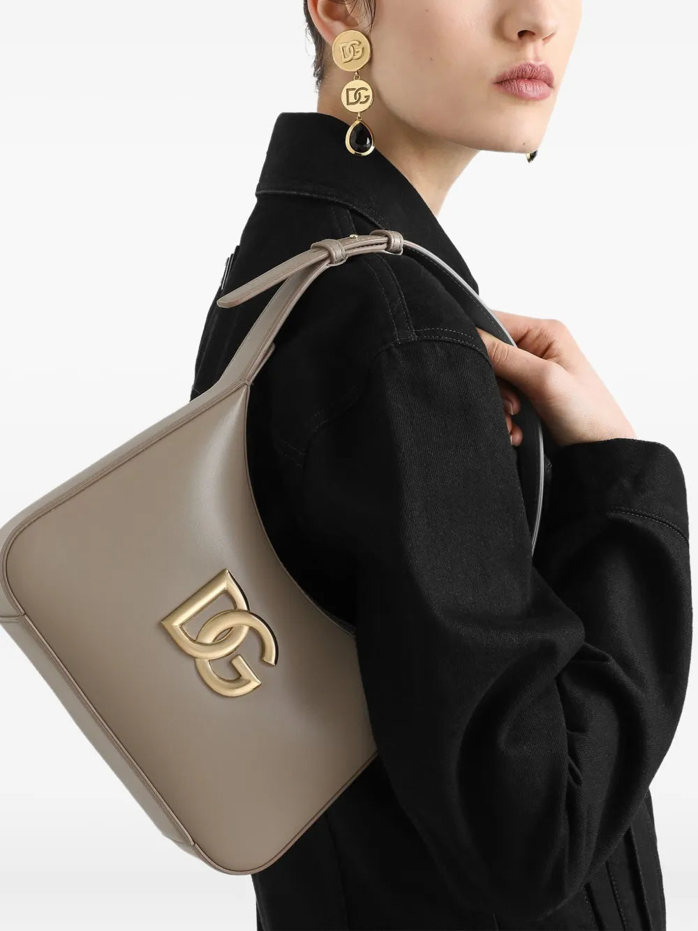 Dolce Gabbana Leather Shoulder Bag