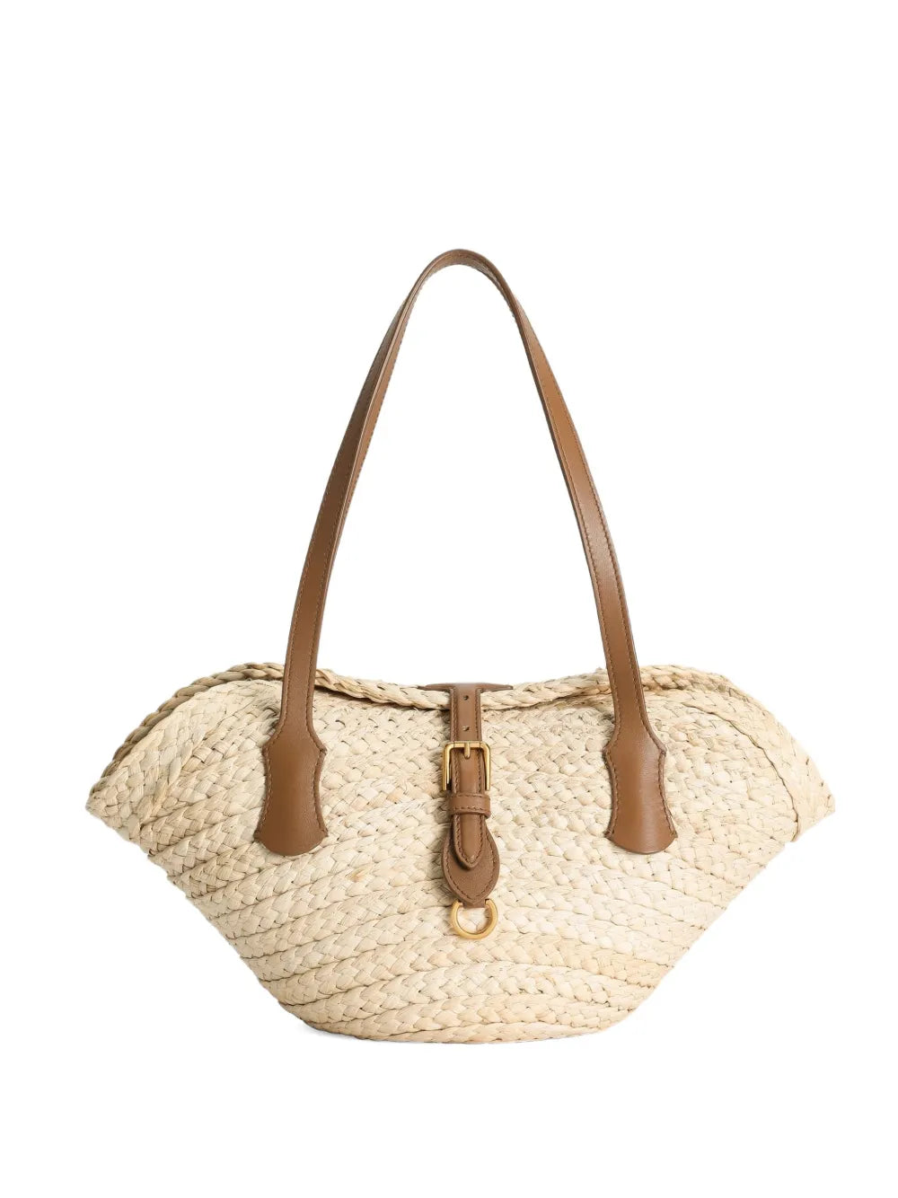 Dolce Gabbana Woven Raffia Basket Bag