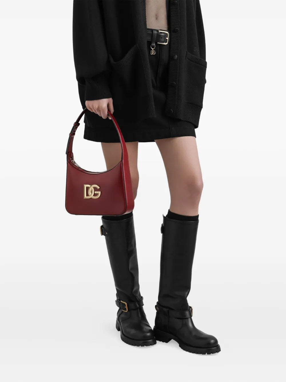 Dolce Gabbana Leather Shoulder Bag