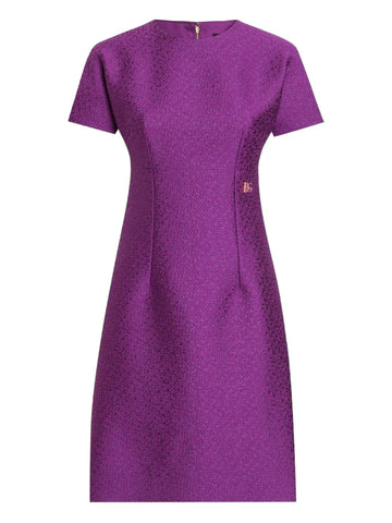 Dolce Gabbana Dna Textured Dress