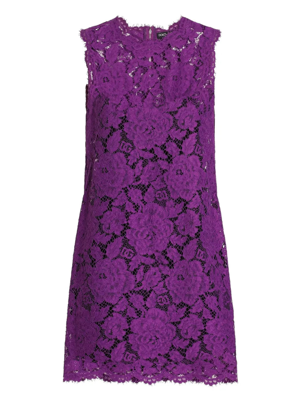 Dolce Gabbana Dna Lace Mini Dress