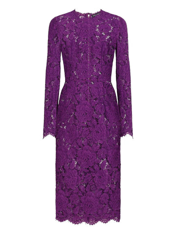 Dolce Gabbana Dna Cordonetto Lace Dress