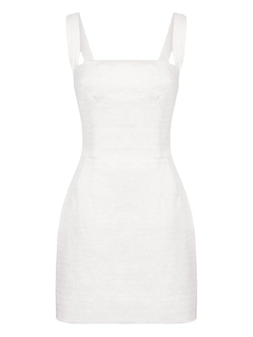 Dolce Gabbana Square Neck Mini Dress