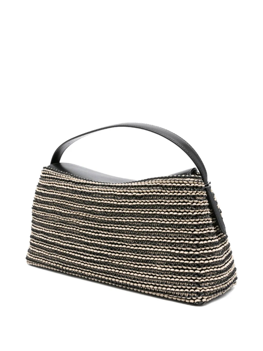 Toteme Woven Leather Top Handle Bag