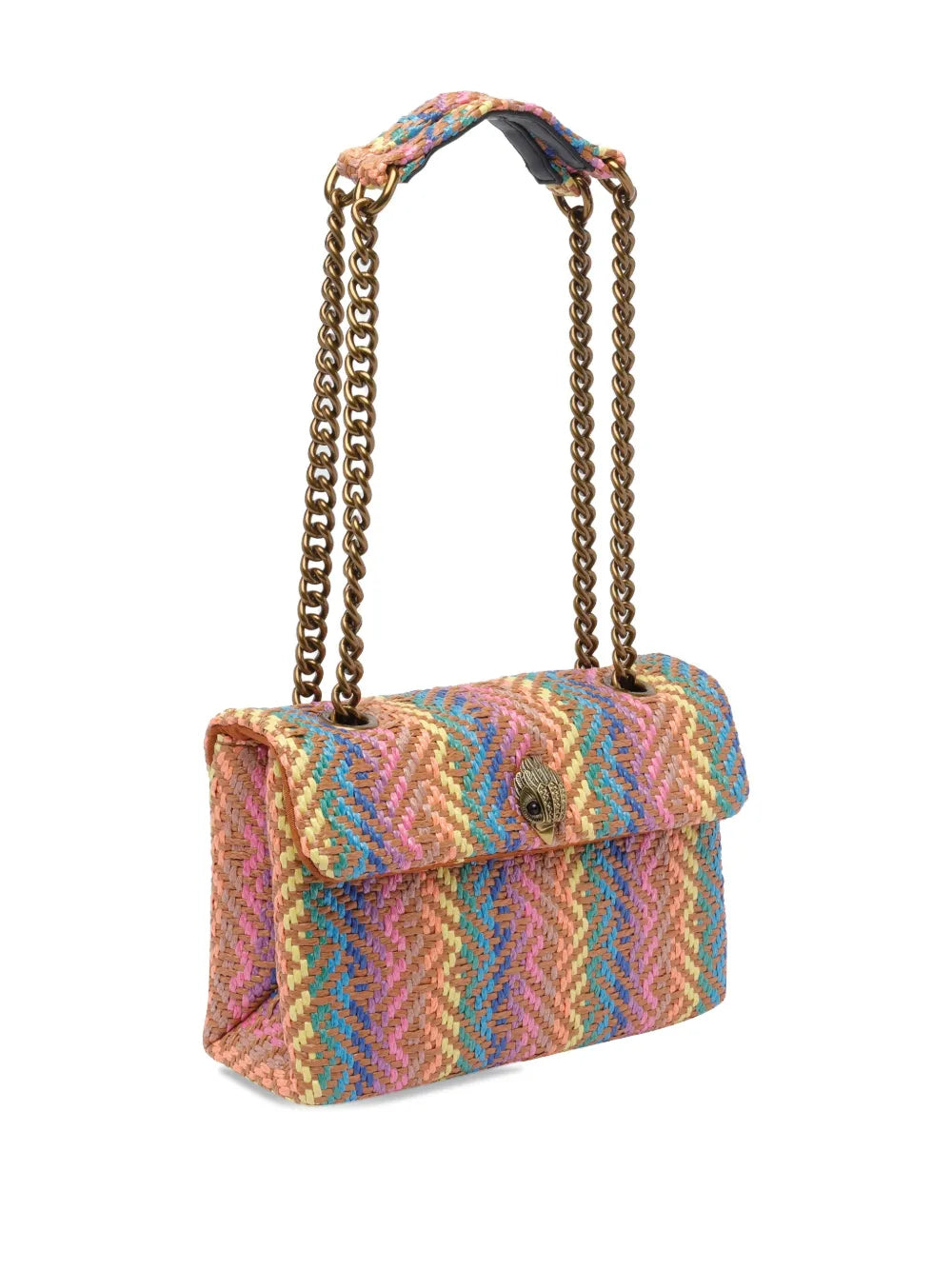 Kurt Geiger London Kensington Woven Chevron Shoulder Bag