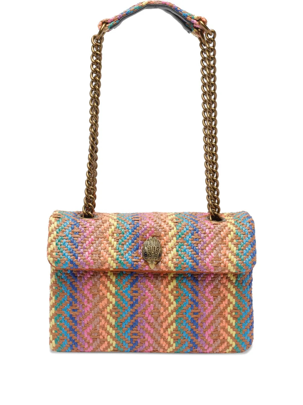 Kurt Geiger London Kensington Woven Chevron Shoulder Bag