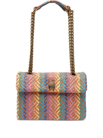 Kurt Geiger London Kensington Woven Chevron Shoulder Bag