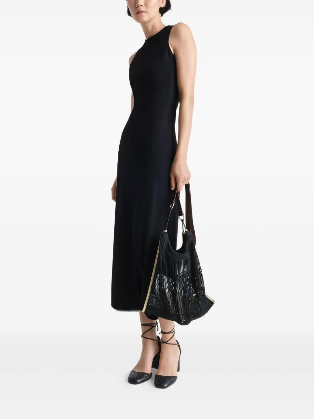 Lemaire Filt Mesh Detail Shoulder Bag