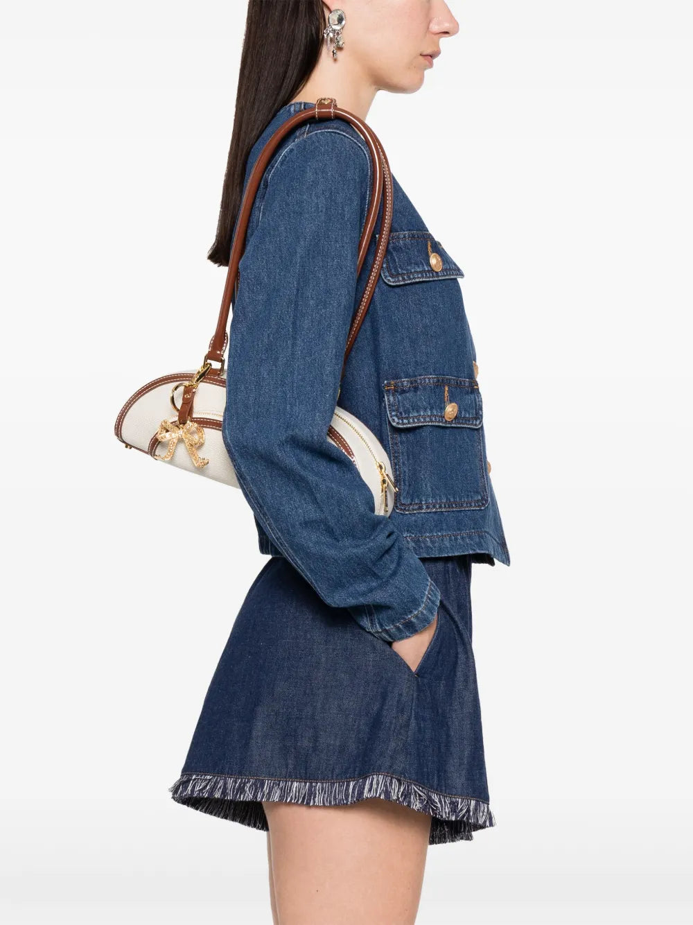 Self Portrait Canvas Shoulder Bag