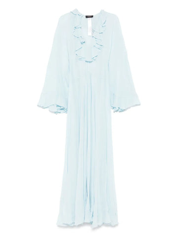 Twinset Ruffle Detailed Maxi Dress