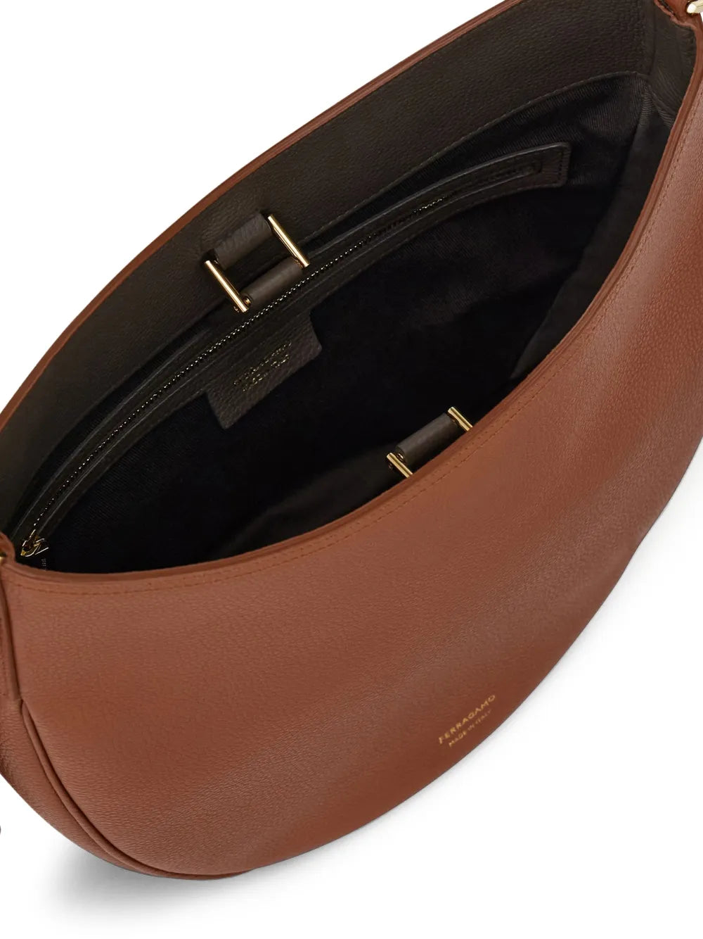 Ferragamo Leather Shoulder Bag