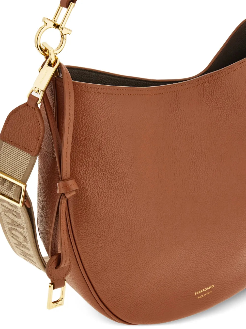 Ferragamo Leather Shoulder Bag