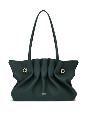 Ferragamo Soft Leather Shoulder Bag