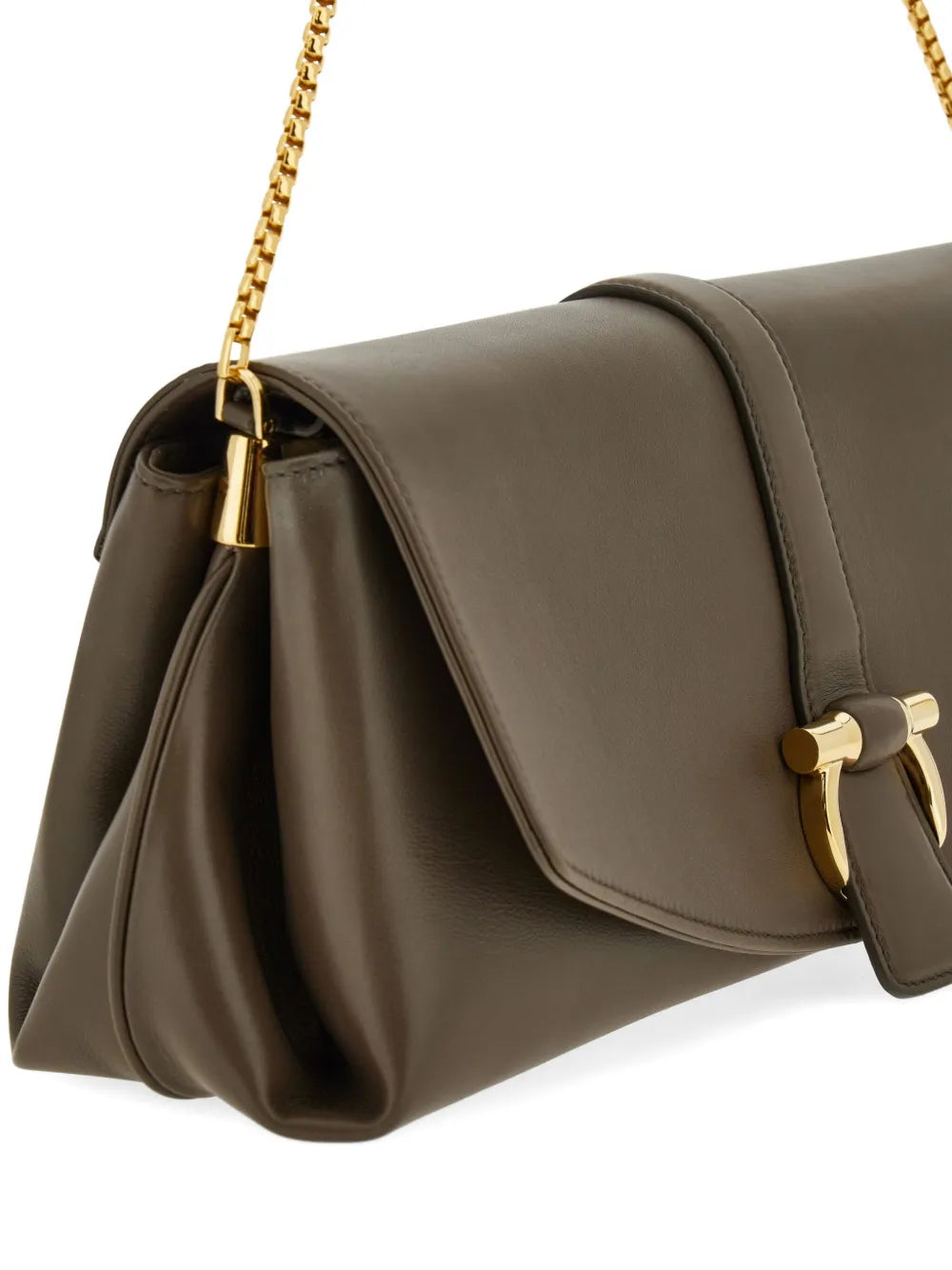 Ferragamo Leather Shoulder Bag