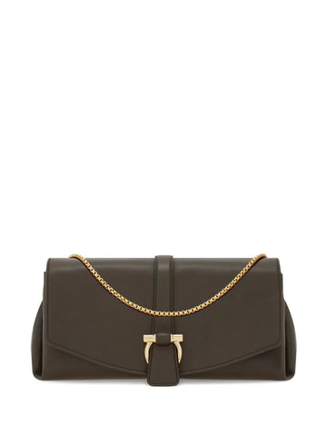 Ferragamo Leather Shoulder Bag