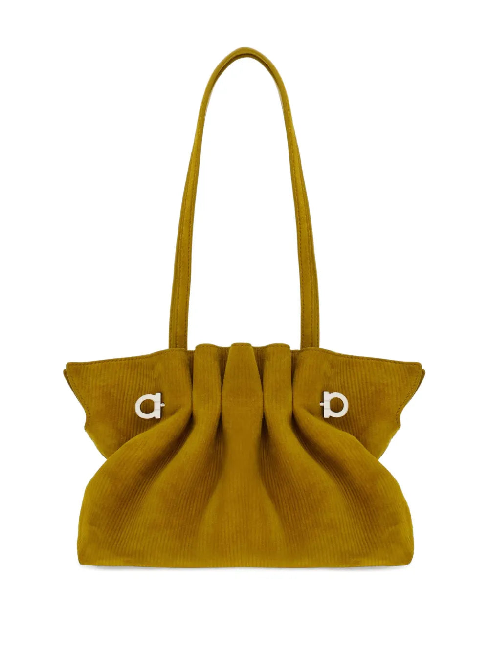 Ferragamo Suede Soft Shoulder Bag