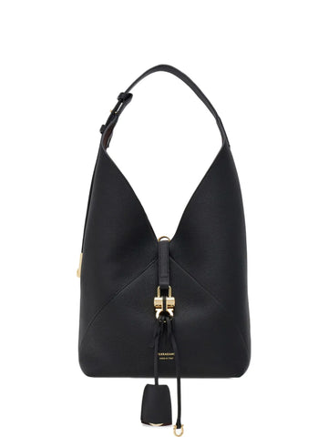 Ferragamo Leather Hobo Shoulder Bag