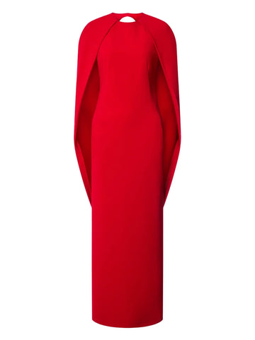 Alberta Ferretti Crepe Dress