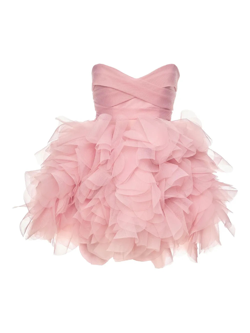Ana Radu Ruffle Detail Minidress