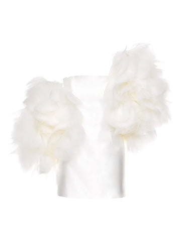 Ana Radu Floral Ruffle Minidress