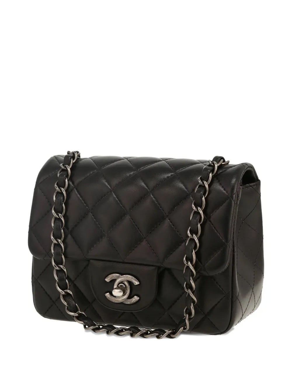 Chanel Pre Owned Mini Carre Shoulder Bag