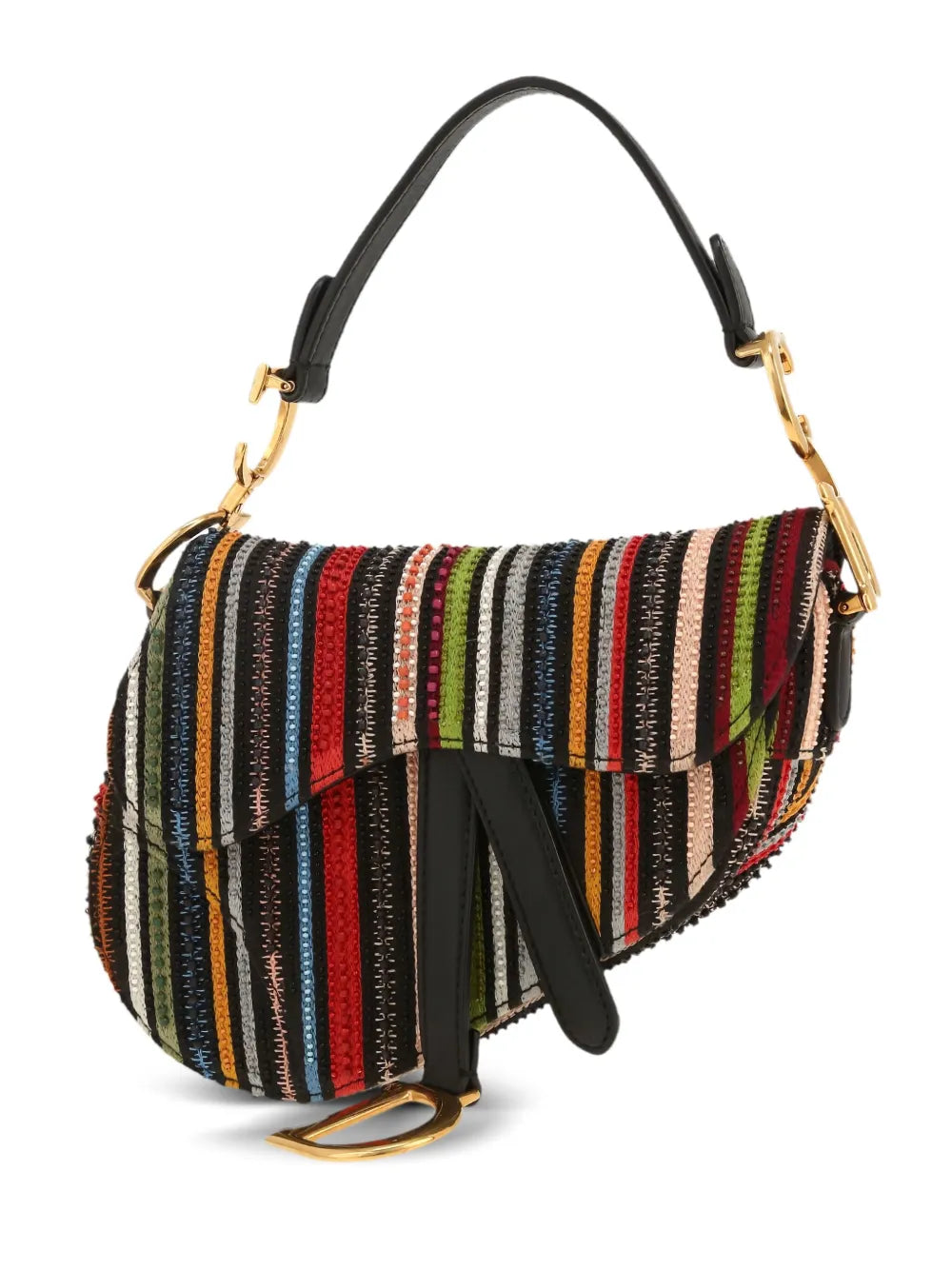 Christian Dior Pre Owned Saddle Shoulder Bag