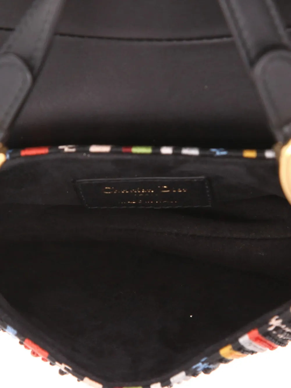 Christian Dior Pre Owned Saddle Shoulder Bag