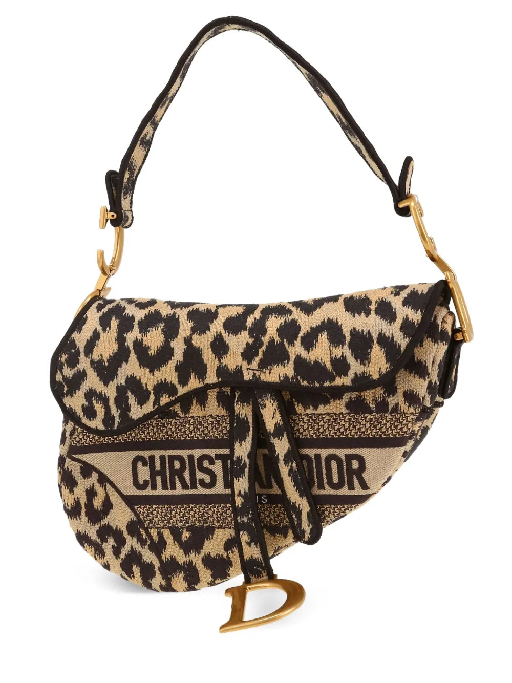Christian Dior Pre Owned Saddle Shoulder Bag
