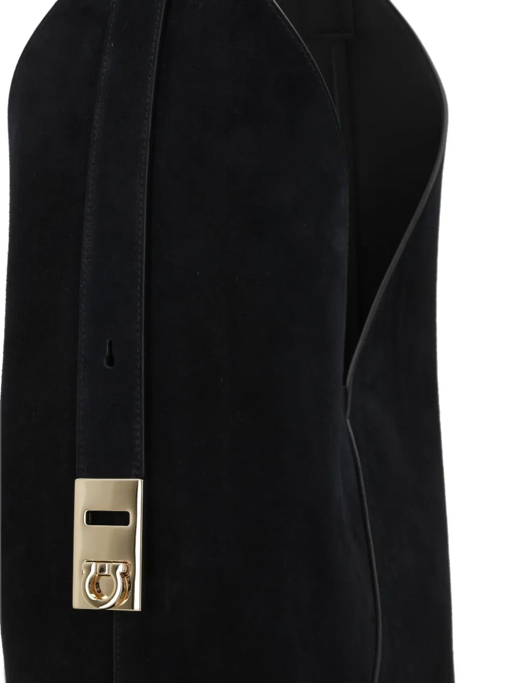Ferragamo Slouchy Suede Hobo Bag