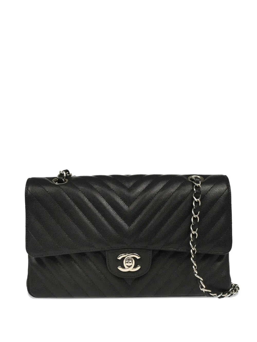 Chanel Pre Owned 2017 Medium Classic Double Flap Shoulder Bag