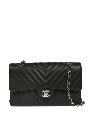 Chanel Pre Owned 2017 Medium Classic Double Flap Shoulder Bag