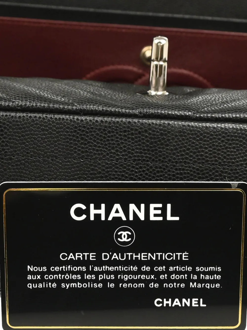 Chanel Pre Owned 2017 Medium Classic Double Flap Shoulder Bag