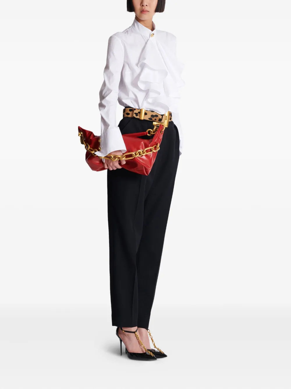 Balmain Medium Sync Shoulder Bag