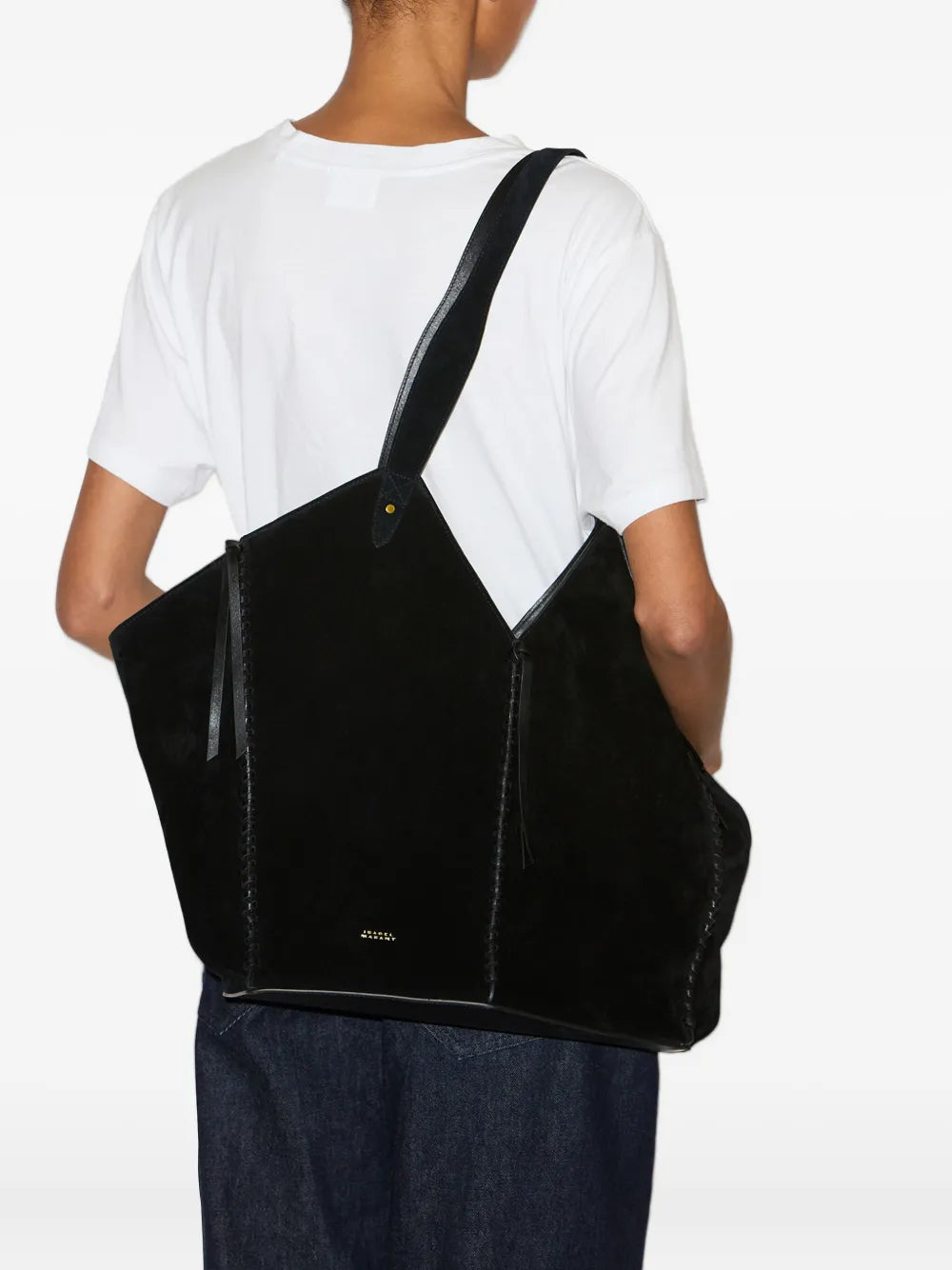 Isabel Marant Tampa Leather Shoulder Bag