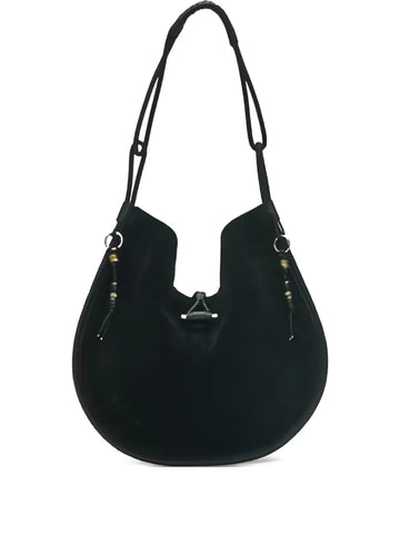 Isabel Marant Oskan Soft Suede Shoulder Bag
